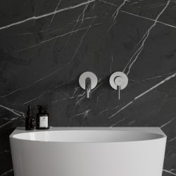 Y bateria umywalkowa podtynkowa (głowica 25mm)