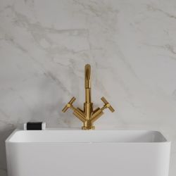 MODERN bateria umywalkowa z korkiem klik-klak