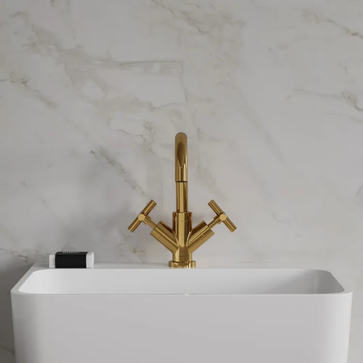 MODERN bateria umywalkowa z korkiem klik-klak