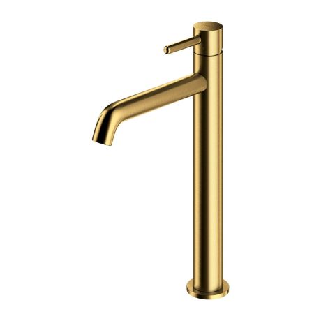 Przejdź do produktu Bateria umywalkowa wysoka złoto szczotkowane Omnires seria Y kod Y1212CGLB