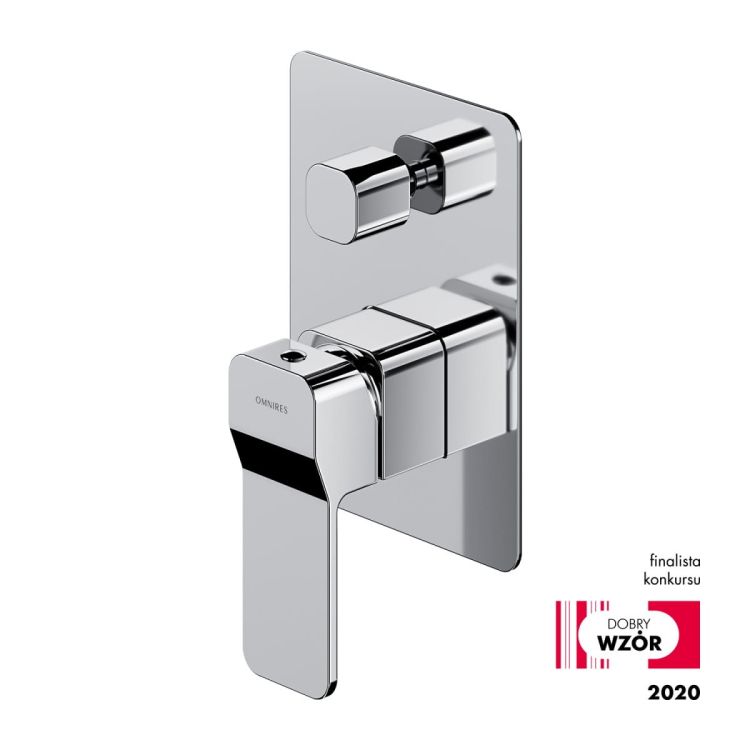 SLIDE bateria prysznicowo-wannowa podtynkowa