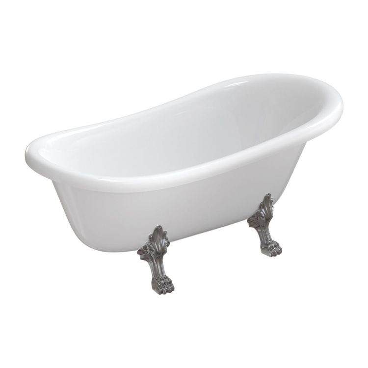 ATENA COMFORT wanna wolnostojąca Marble+, 157 x 77 cm