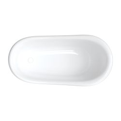 ATENA COMFORT wanna wolnostojąca Marble+, 157 x 77 cm