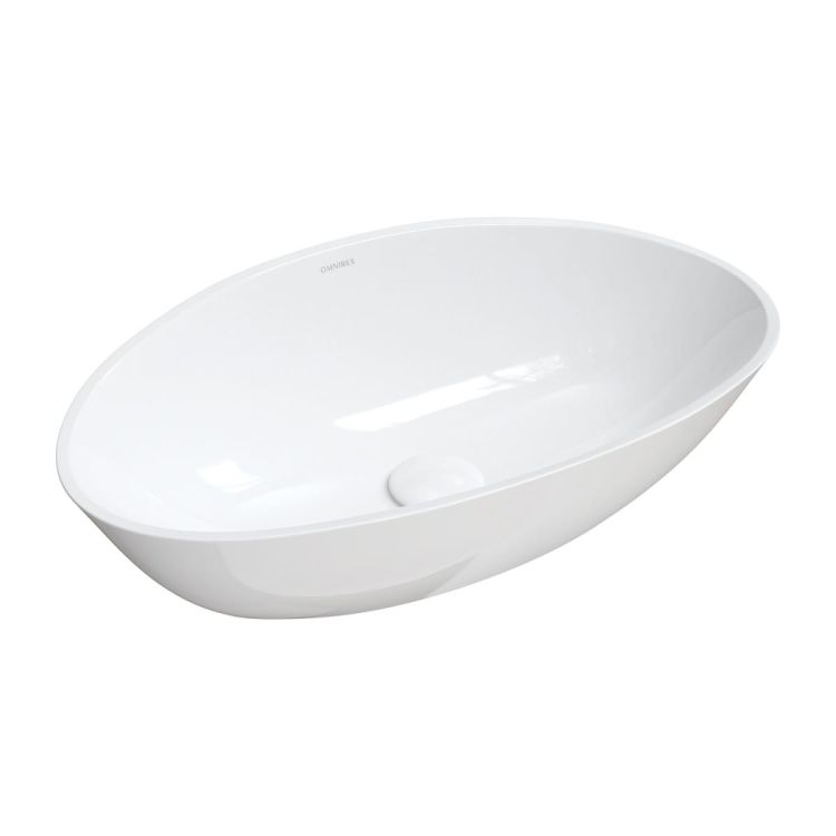BARCELONA umywalka nablatowa Marble+, 60 x 36 cm