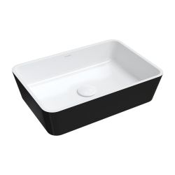 PARMA umywalka nablatowa Marble+, 50 x 35 cm