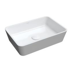 PARMA umywalka nablatowa Marble+, 50 x 35 cm