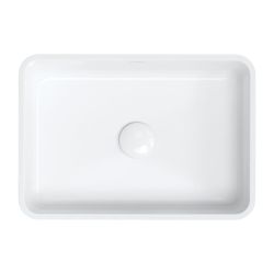 PARMA umywalka nablatowa Marble+, 50 x 35 cm