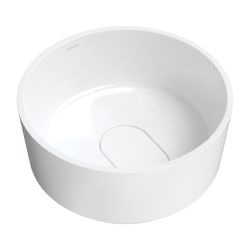 CADENCE umywalka nablatowa Marble+, ø42 cm