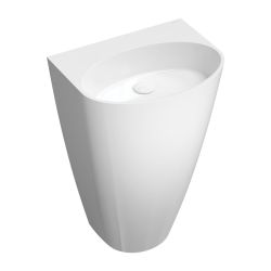 SIENA umywalka wolnostojąca Marble+, 55 x 43 cm