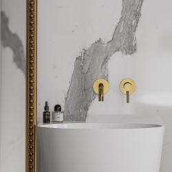 SIENA umywalka wolnostojąca Marble+, 55 x 43 cm