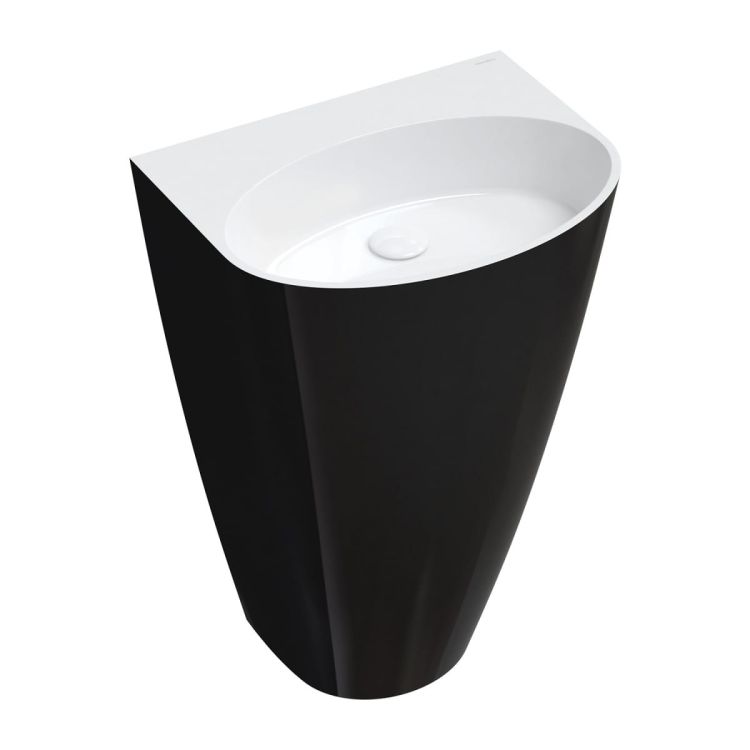 SIENA umywalka wolnostojąca Marble+, 55 x 43 cm