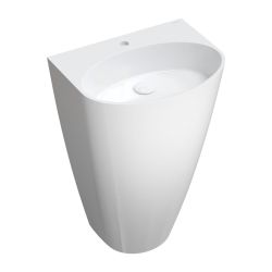SIENA umywalka wolnostojąca Marble+, 55 x 43 cm