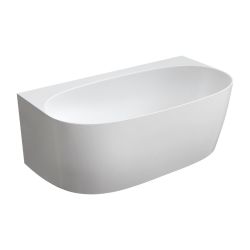 VALENCIA wanna przyścienna Marble+, 158 x 86 cm