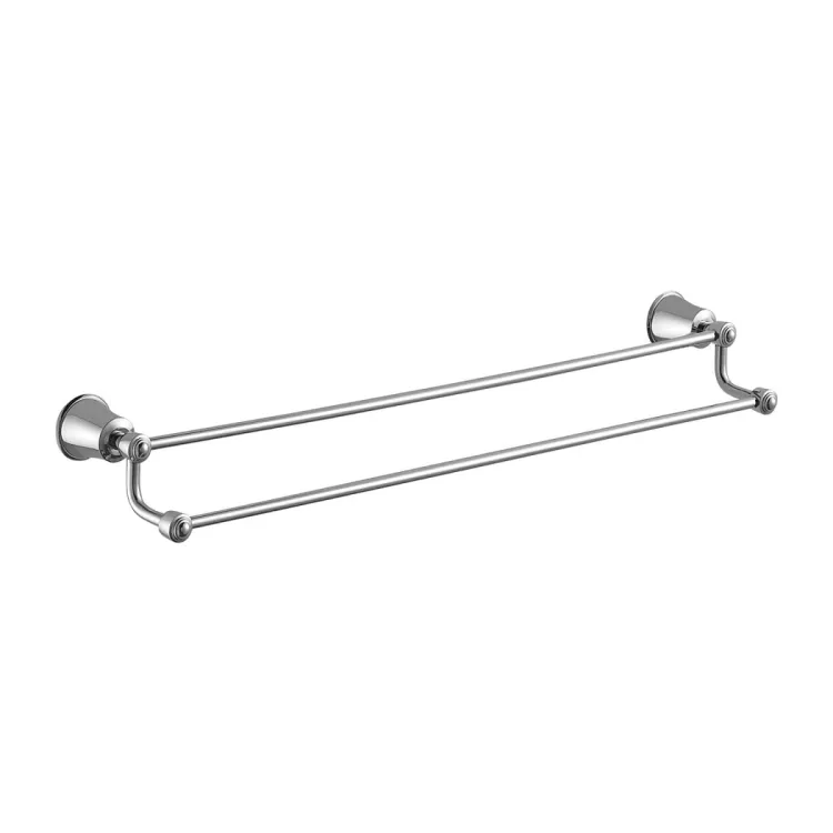 ART LINE wieszak na ręcznik, podwójny, 65 cm