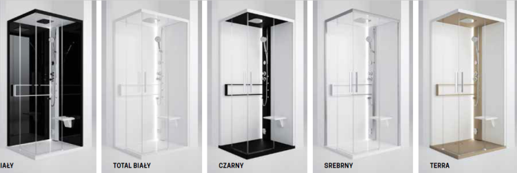 Kolorystyka Novellini Glax 2 2.0 2P