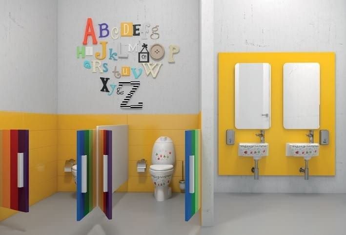 KID WC kompakt dla dzieci,dolny odpływ, biała