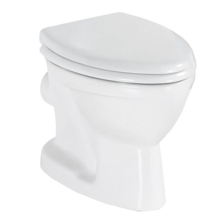 Przejdź do produktu KID misa do kompaktu WC, odpływ poziomy, biały