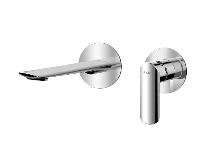 Bateria umywalkowa podtynkowa 2-otworowa z korkiem Vedo Aletta VBA5012/C/CH chrom