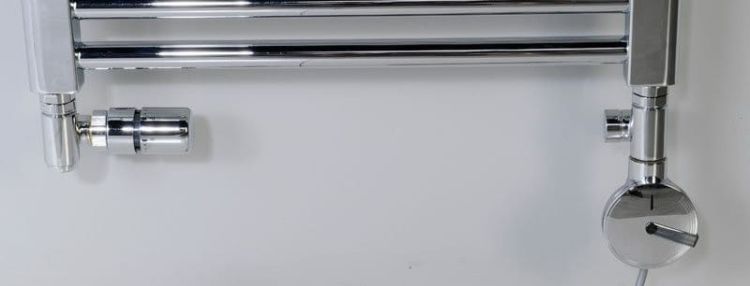 CORNER COMBI zestaw przyłączeniowy termostatyczny, lewy, chrom