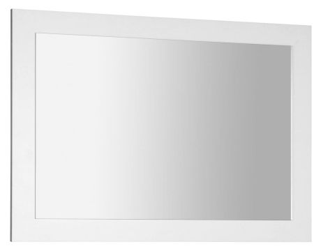 Przejdź do produktu NIROX lustro w ramie 120x70cm, biały połysk