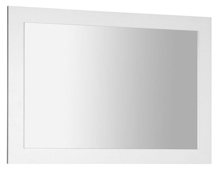 NIROX lustro w ramie 1200x700x28 mm, biały połysk