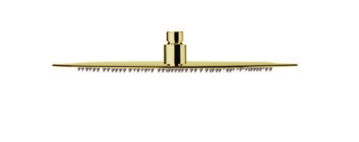 Deszczownica okrągła 25 cm Vedo VSN0250/ZL złoty