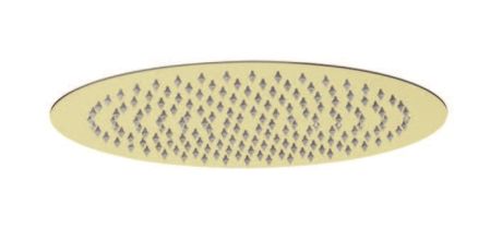 Przejdź do produktu Deszczownica okrągła 25 cm w złotym kolorze z ramieniem Vedo VSN0250/ZL+VSN0204AS/ZL