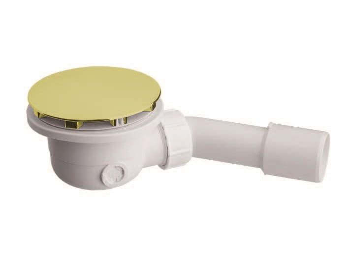 Syfon brodzikowy 90 mm Vedo 921A/ZL złoty