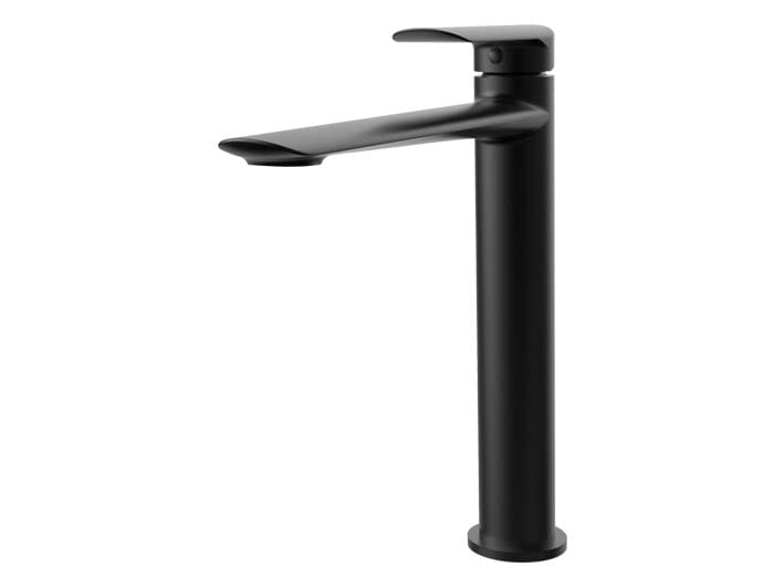 Bateria umywalkowa 26 cm wysoka z korkiem klik-klak Vedo Aletta VBA5003/C/CZ czarny mat