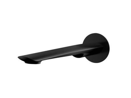 Przejdź do produktu Wylewka wannowa ścienna 19 cm czarny mat Vedo Aletta VBA5033/CZ