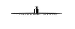 Deszczownica okrągła 20 cm Ultra Slim Vedo VSN0200/CR chrom