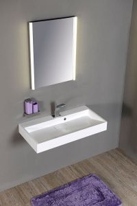 ALIX lustro z oświetleniem LED 55x70x5cm, biały