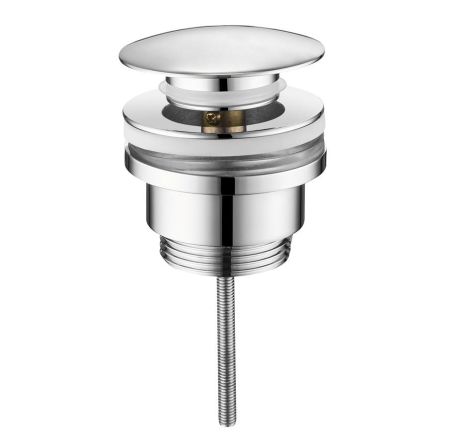 Przejdź do produktu Odpływ umywalkowy 5/4”, klik-klak, duży korek, 10-55mm, chrom