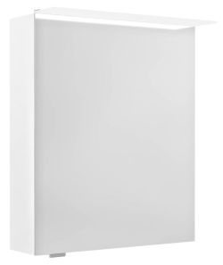 LINEX szafka z lustrem, oświetlenie LED, 60x70x15cm, lewa/prawa, biała