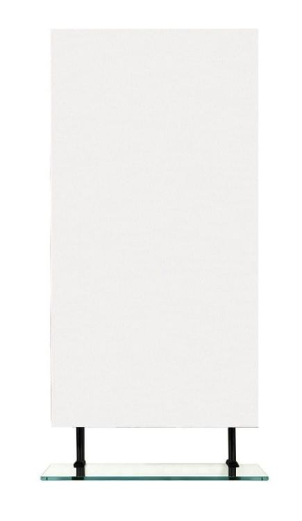 WEGA lustro z półką, 400x800mm, czarny mat