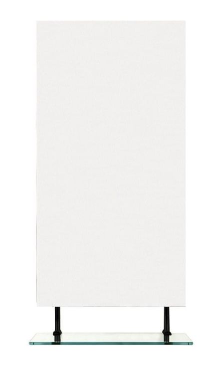 WEGA lustro z półką 500x800mm, czarny mat