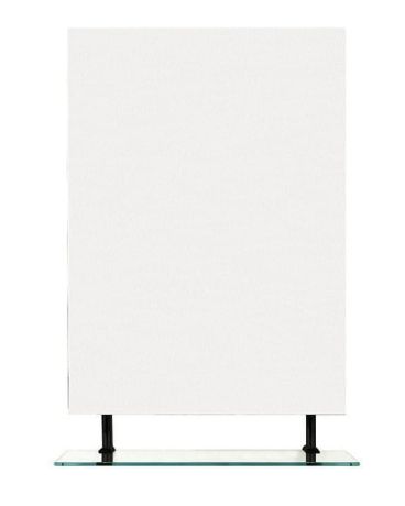 Przejdź do produktu WEGA lustro z półką 600x800mm, czarny mat