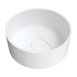 CADENCE umywalka nablatowa Marble+, ø42 cm