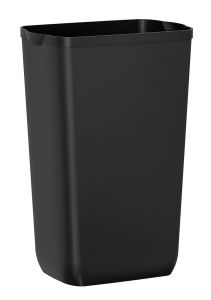 Kosz na śmieci zawieszany 23l, ABS, czarny mat