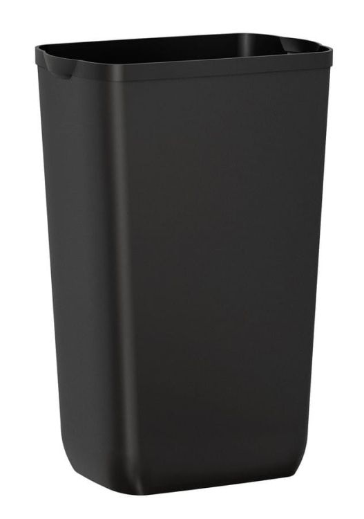 Kosz na śmieci zawieszany 23l, ABS, czarny mat