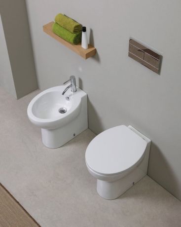 Przejdź do produktu BIT miska WC NORIM, 36,5x42x51cm, dolny/tylny odpływ