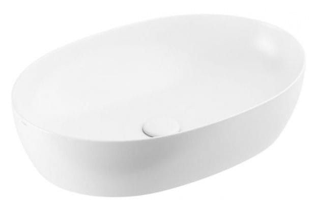 NOLITA umywalka ceramiczna 60x45cm, owalna
