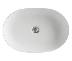 NOLITA umywalka ceramiczna 60x45cm, owalna