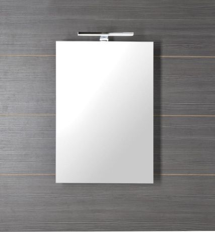 Przejdź do produktu GRETA szafka z lustrem z oświetleniem LED, 50x70x14cm, biały mat