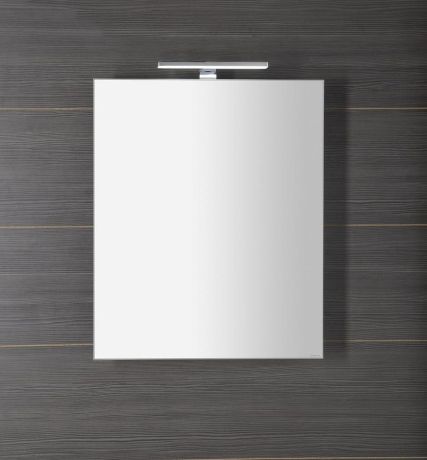 Przejdź do produktu GRETA szafka z lustrem, oświetlenie LED, 60x70x14cm, biały mat