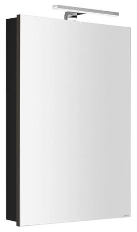 Przejdź do produktu GRETA szafka z lustrem z oświetleniem LED, 50x70x14cm, czarny mat