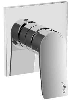 Bateria prysznicowa podtynkowa 1-drożna Paffoni Tilt TI010CR chrom