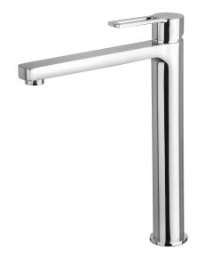 Bateria umywalkowa stojąca 31 cm wysoka z korkiem klik-klak Paffoni Ringo RIN081KCR chrom