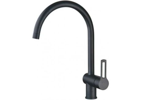 Przejdź do produktu Bateria zlewozmywakowa 37 cm czarny mat Paffoni Ringo RIN180NO
