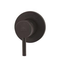 Bateria natryskowa podtynkowa 1-drożna czarny mat Paffoni Light LIG010NO